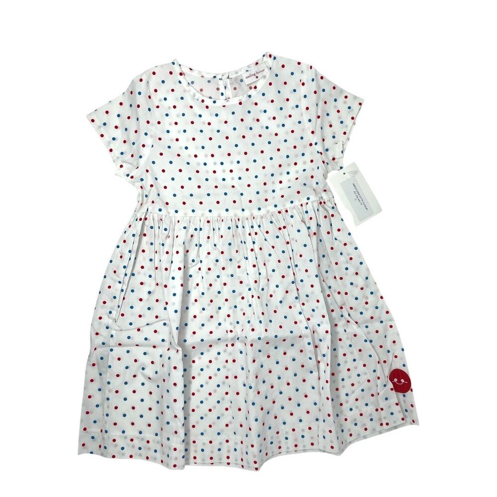 Smiling Button NWT American Dot Sunday Dress. Size 6